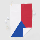 Serviette De Golf Drapeau République tchèque (En situation)