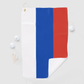 Serviette De Golf Drapeau russe & golf Russie /sports Moscou (En situation)