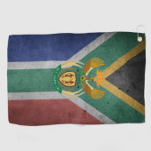 Serviette De Golf Drapeau sud-africain (Horizontal)