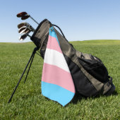 Serviette De Golf Drapeau transgenre & Fierté Aimer communauté de go (Vert)