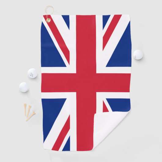 Serviette De Golf Drapeau Union Jack gt (En situation)