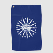 Serviette De Golf Drapeau urbain de Buffalo (New York) (Devant)