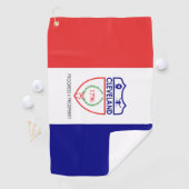 Serviette De Golf Drapeau urbain de Cleveland (Ohio) (En situation)