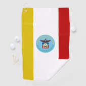 Serviette De Golf Drapeau urbain de Columbus (Ohio) (En situation)