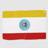 Serviette De Golf Drapeau urbain de Columbus (Ohio) (Horizontal)