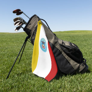 Serviette De Golf Drapeau urbain de Columbus (Ohio)