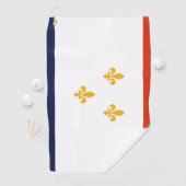 Serviette De Golf Drapeau urbain de la Nouvelle-Orléans (Louisiane) (En situation)
