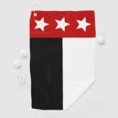 Serviette De Golf Drapeau urbain de Laredo (Texas) (En situation)