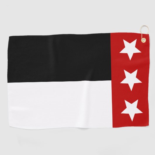 Serviette De Golf Drapeau urbain de Laredo (Texas) (Horizontal)