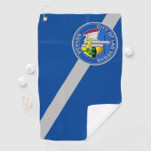 Serviette De Golf Drapeau urbain de Las Vegas (Nevada) (En situation)