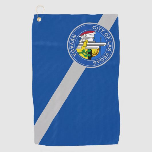 Serviette De Golf Drapeau urbain de Las Vegas (Nevada) (Devant)