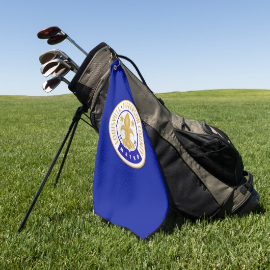 Serviette De Golf Drapeau urbain de Louisville (Kentucky) (Vert)