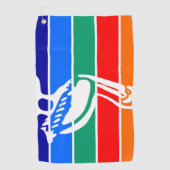 Serviette De Golf Drapeau urbain de Saint-Pétersbourg (Floride) (Devant)