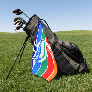 Serviette De Golf Drapeau urbain de Saint-Pétersbourg (Floride)