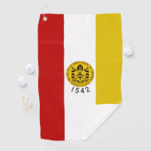 Serviette De Golf Drapeau urbain de San Diego (Californie) (En situation)