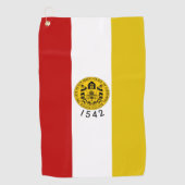 Serviette De Golf Drapeau urbain de San Diego (Californie) (Devant)