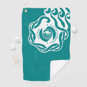 Serviette De Golf Drapeau urbain de Seattle (Washington) (En situation)