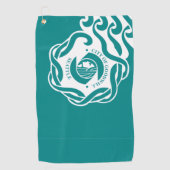 Serviette De Golf Drapeau urbain de Seattle (Washington) (Devant)