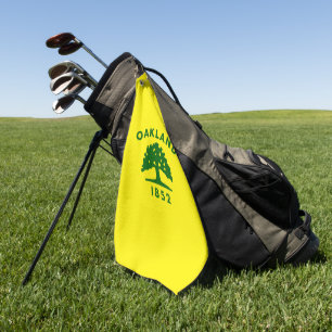 Serviette De Golf Drapeau urbain d'Oakland (Californie)