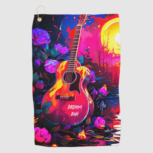 Serviette De Golf Dream Big (Devant)