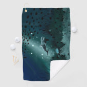 Serviette De Golf Dream dauphin (En situation)