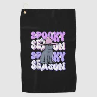 Serviette De Golf Drôle de dire Éffrayante saison Halloween Amoureux