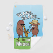 Serviette De Golf Drôle Fête des pères Bean Fart Plaisanter (En situation)