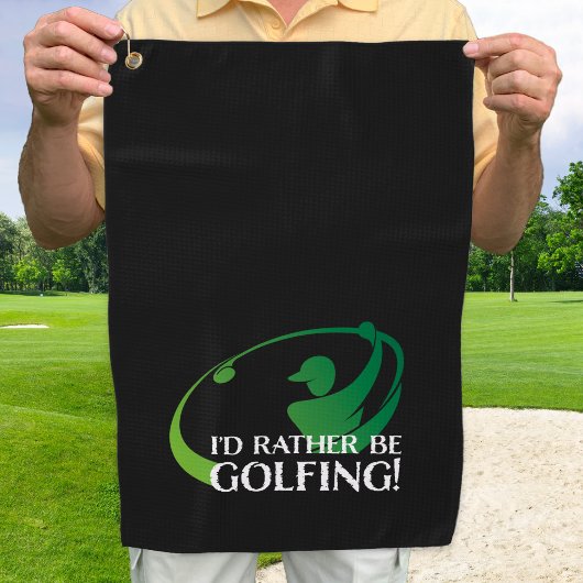 Serviette De Golf Drôle Golf dire Golfing Modern Golfer Sports Pro