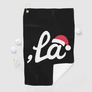 Serviette De Golf Drôle Kamala Harris 2024 Virgule La Noël