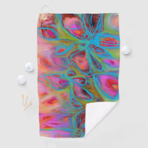 Serviette de golf du jardin lumineux