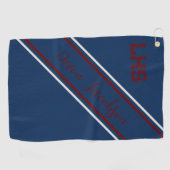 Serviette de golf du Joueur du secondaire (Horizontal)