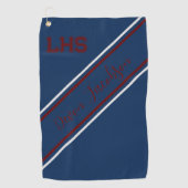 Serviette de golf du Joueur du secondaire (Devant)