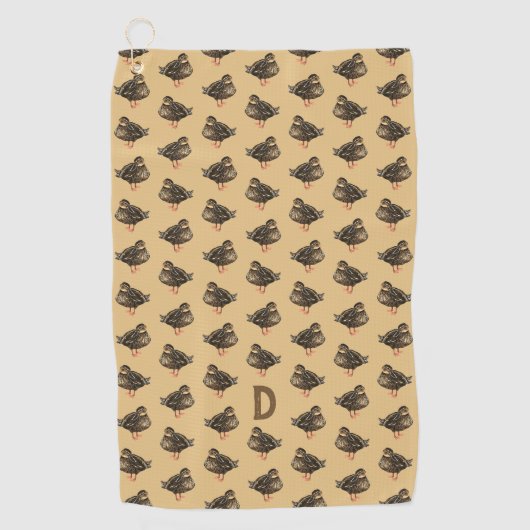 Serviette De Golf Ducks Golf Towel (Devant)