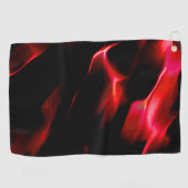 Serviette De Golf Dunes artificielles dans l'ombrage rouge (Horizontal)