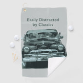 Serviette De Golf Easily Distracted by Classics (En situation)