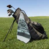 Serviette De Golf Easily Distracted by Classics (Vert)