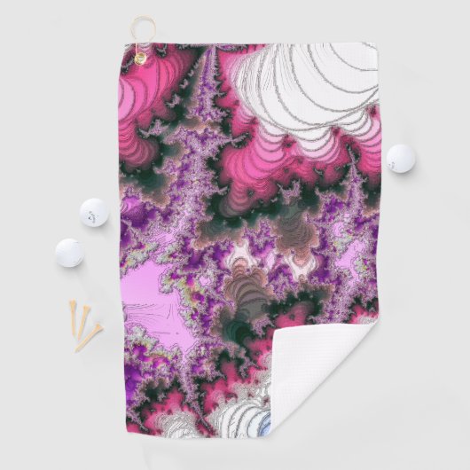 SERVIETTE DE GOLF EAU ABSTRAITE (En situation)