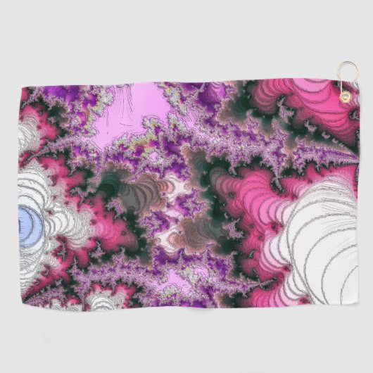 SERVIETTE DE GOLF EAU ABSTRAITE (Horizontal)