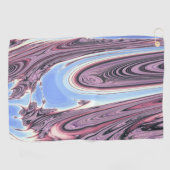 SERVIETTE DE GOLF EAU DE LA RIVIÈRE SWIRLING (Horizontal)