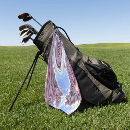 SERVIETTE DE GOLF EAU DE LA RIVIÈRE SWIRLING (Vert)