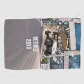 Serviette De Golf Échapper à la retraite du bureau (Horizontal)