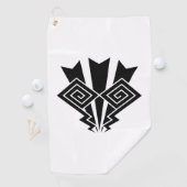 Serviette De Golf Éclair tonnerre (En situation)