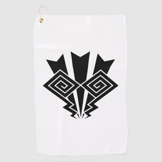 Serviette De Golf Éclair tonnerre (Devant)