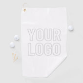 Serviette De Golf Éclairer automatiquement le logo pour l'Arrière - (En situation)