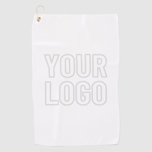 Serviette De Golf Éclairer automatiquement le logo pour l'Arrière - (Devant)