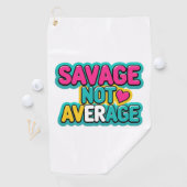 SERVIETTE DE GOLF ÉCONOMISER PAS LE GOLF MOYEN (En situation)