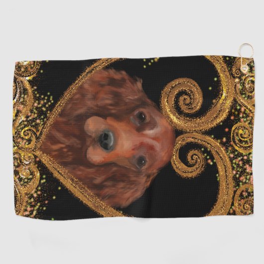 SERVIETTE DE GOLF ECRAN IRLANDAIS (Horizontal)