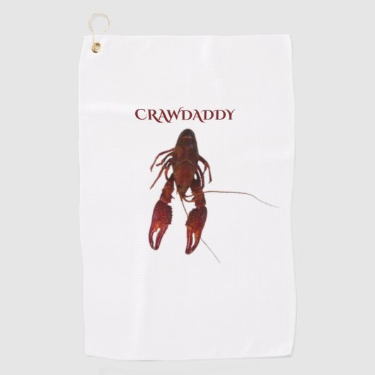 Serviette De Golf Écrevisse (Devant)
