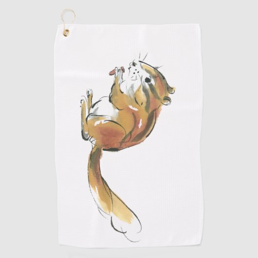 Serviette De Golf Écureuil (Devant)