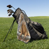 Serviette De Golf Écureuil faux renard (Vert)